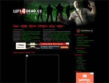 Tablet Screenshot of left4dead.cz